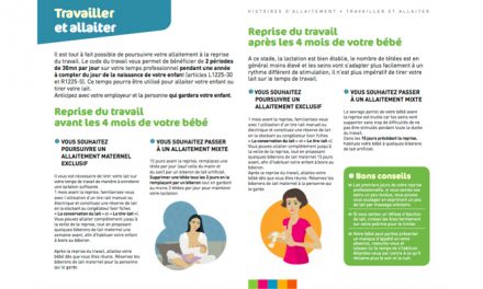Allaitement et travail