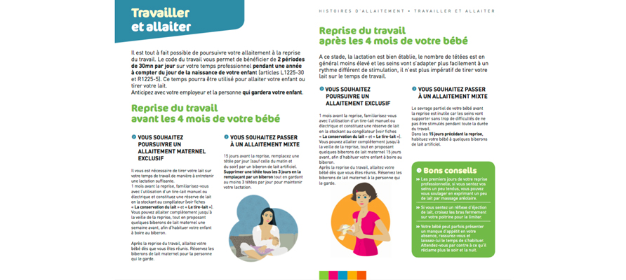 Allaitement et travail